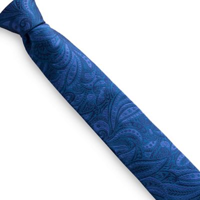 Stvdio by Jeff Banks Teal damask tie
